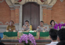 Kapolres Gianyar Ajak Pelajar SMAN 1 Blahbatuh Jauhi Narkoba dan Tertib Berlalulintas