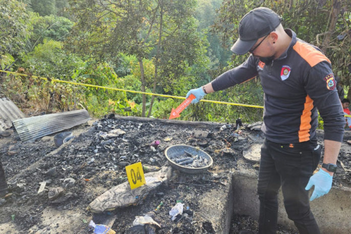 Kebakaran Di Sukawana, Rumah Dan Dua Kendaraan Ludes 1