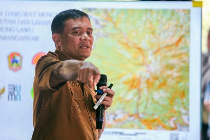 Kebakaran Gunung Lawu Tinggal Satu Titik, Ahmad Luthfi Perintahkan Penyisiran Menyeluruh 1