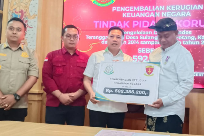 Kejari Badung Selamatkan Rp592 Juta Uang Negara Dari Kasus Korupsi BUMDesa Sulangai 1