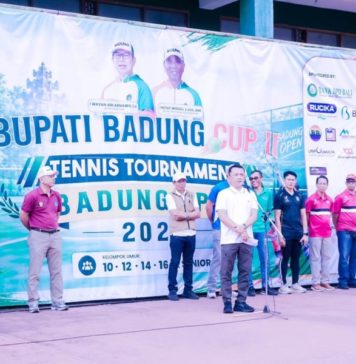 Kejuaraan Tenis Bupati Badung Cup II Resmi Dibuka