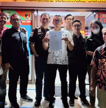 Keluar Tahanan, Mantan Kepala BPN Bali Buat Laporan di Polda Bali