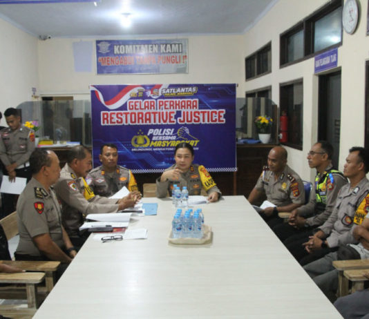 Lakalantas di Jalan Desa Yehembang Diselesaikan lewat RJ