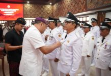 Lantik 26 Perbekel Terpilih, Bupati Gianyar Tekankan Sinergi Pembangunan Desa-Kabupaten