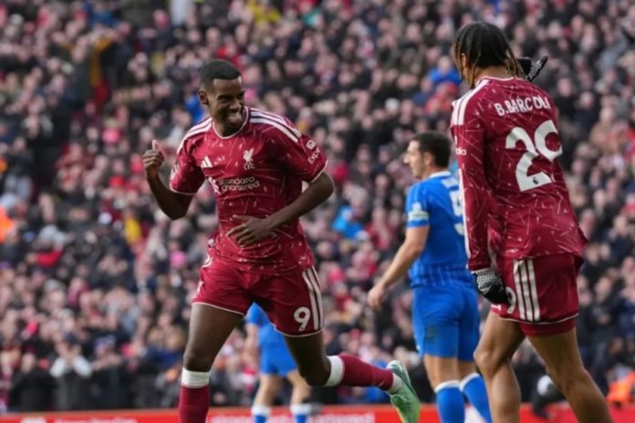 Liverpool Bungkam Brighton, Tempel Ketat Papan Atas Liga Inggris 1