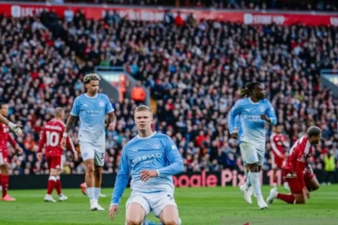 Manchester City Bantai Liverpool Di Anfield 1