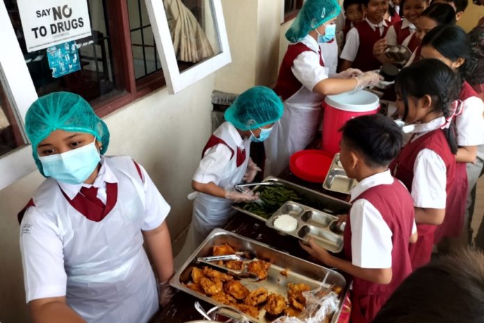MBG Prasmanan Diuji Coba Di Bali, SDN 14 Dangin Puri Jadi Pilot Project 1