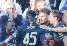 Napoli Keok di Kandang Venezia