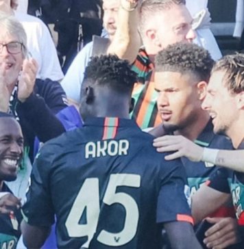 Napoli Keok di Kandang Venezia