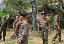 Pemkab Badung Bongkar Tower Monopole Tanpa Izin di Fasum dan Fasos
