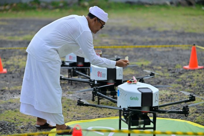 Pengiriman Makanan Gunakan Drone Diuji Coba Di Bali 1