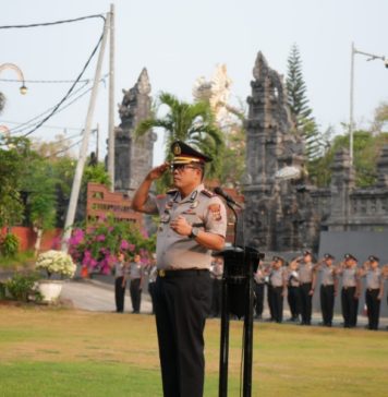 Peringati Hari Sumpah Pemuda, Kapolres Gianyar Ajak Generasi Muda Jaga Kamtibmas