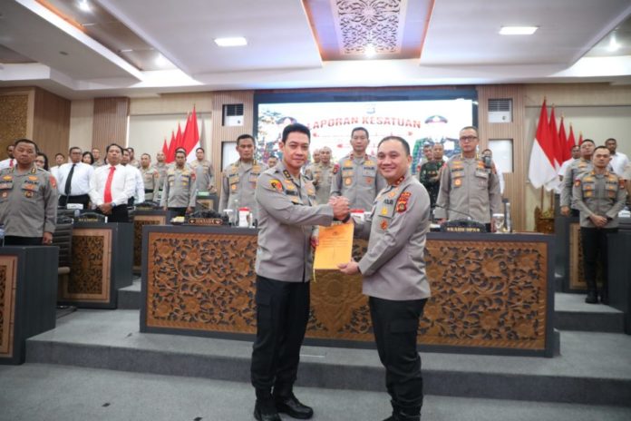 Polda Bali Gelar Penyerahan Pataka Dan Penyambutan Kapolda Irjen Pasma 1
