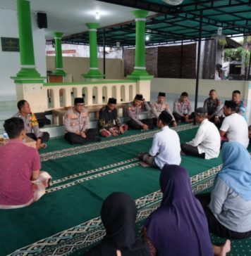 Polres Gianyar Ajak Jamaah Masjid Al-Abror Waspadai Peredaran Narkoba