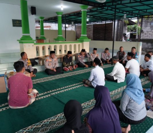 Polres Gianyar Ajak Jamaah Masjid Al-Abror Waspadai Peredaran Narkoba