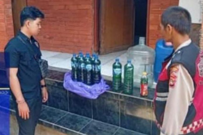 Polsek Sukawati Amankan Oknum Penjual Pertalite Ilegal 1