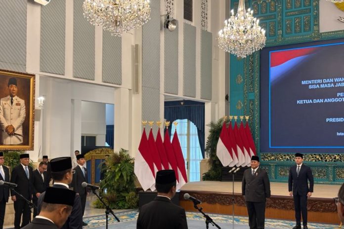 Presiden Reshuffle Kabinet Merah Putih, Ini Deretan Menteri Dengan Jabatan Baru 1