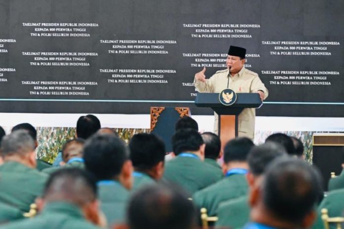 Presiden Sampaikan Taklimat Pada 800 Pati TNI Polri 1