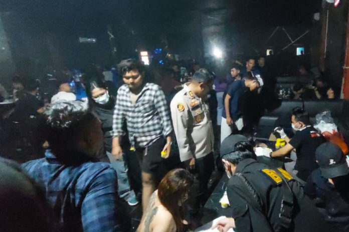 Razia THM Di Gianyar, Tim Gabungan Jaring Dua Orang Positif Sabu 1