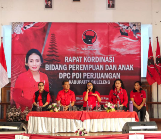 Regenerasi Kader Perempuan Jadi Tantangan PDIP Buleleng