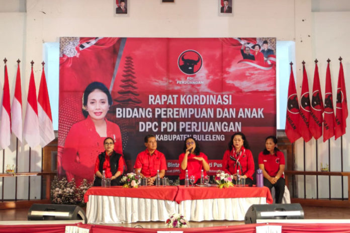 Regenerasi Kader Perempuan Jadi Tantangan PDI Perjuangan Buleleng 1