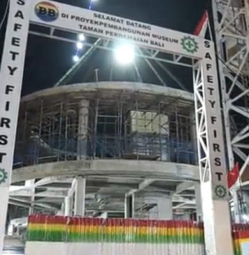 Progres Baru 30 Persen, Museum Perdamaian Bali Dikebut Rampung Desember 2026