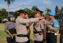 Rotasi Kepemimpinan, Polres Gianyar Gelar Sertijab Kapolsek Ubud dan Tegallalang