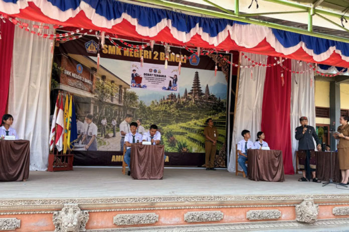 Sejumlah SMA/SMK Di Bangli Gelar Pemilos Serentak 1