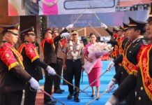 Sertijab Kapolresta Denpasar, Leonardo Serahkan Estafet Kepemimpinan ke Wayan Winaya
