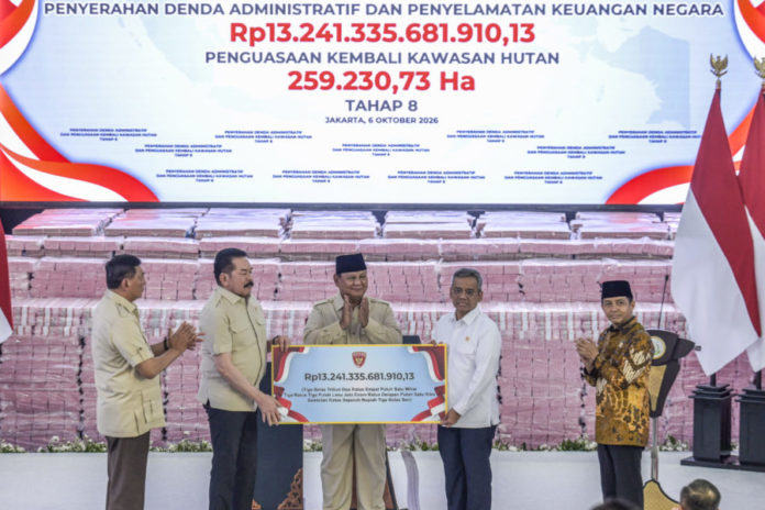 Setor Rp52 T Ke Kas Negara, Prabowo Puji Kinerja Satgas PKH 2