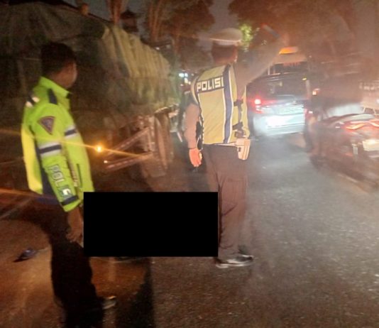 Tabrak Truk di Lukluk Mengwi, Pemotor Meninggal