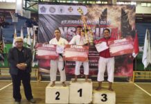 Tampil Kompetitif, Atlet Kempo Buleleng Sabet 9 Medali di NSU Cup II 2026