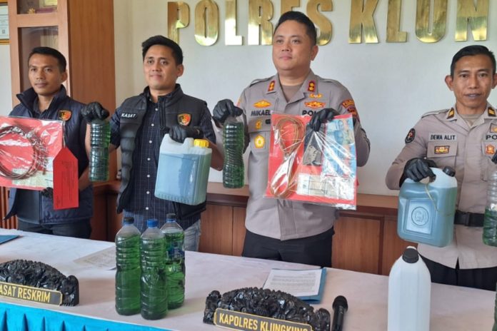 Tiga Oknum Penjual Pertalite Ilegal Ditangkap Di Klungkung, Salah Satunya Bermodus Mobil Ambulance 1