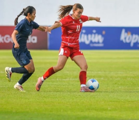 Timnas Putri Indonesia Imbang Lawan Yordania