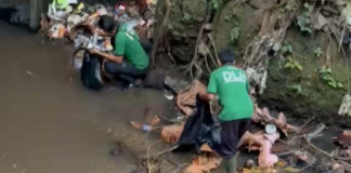 TPS Liar Masih Marak, Sampah Dua Truk Bersihkan Bantaran Yeh Dati
