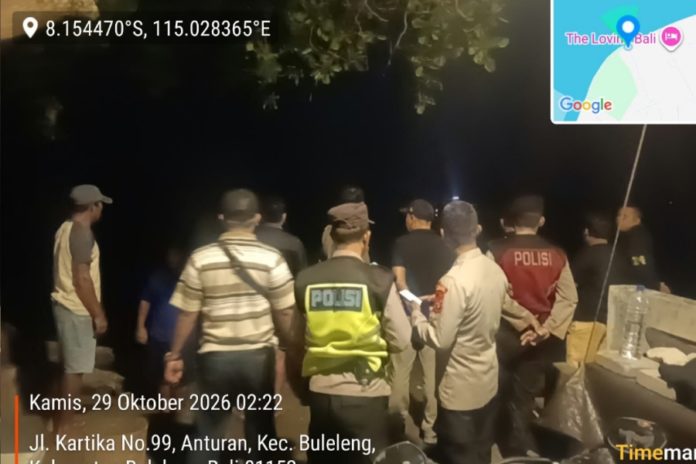 Warga Kalibukbuk Ditemukan Meninggal Dunia Saat Menyelam Di Pantai 1