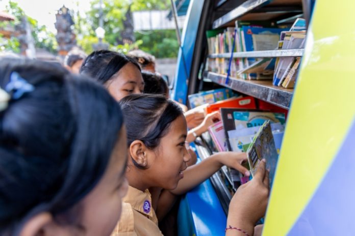 Wujudkan 'Parta,' Mobil Pusling Kembali Sasar 2 SDN Di Serangan 1